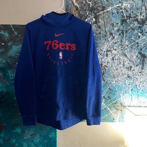 Nike 76ers basketball hoodie